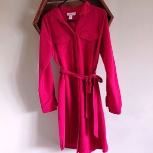 Motherhood Maternity collared button down dress (S)